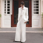 White Wide Leg Pants
