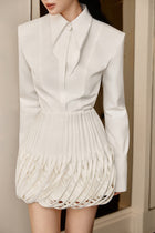 Keira Tong Fringe Mini Skirt
