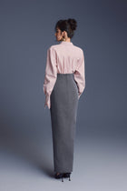 Keira Tong Twisted Floral Skirt