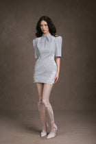 Lace Patch Dress