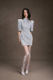 Lace Patch Dress
