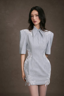 Lace Patch Dress
