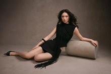 Fringe Corset Top