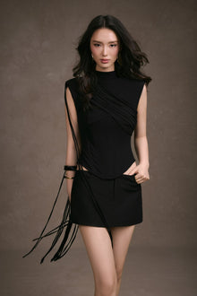 Fringe Corset Top