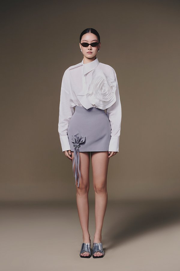 Grey Lily Skirt