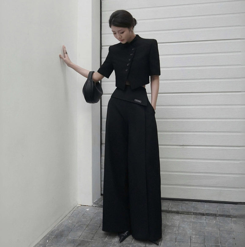 Black Palazzo Pant