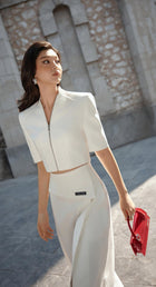 White Palazzo Pant
