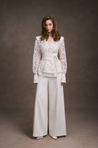 Linen Wide-leg Pants