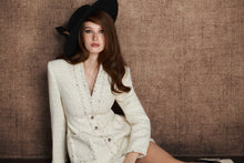 White Embroidered Skirt