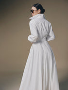 White Thera Shirt Dress