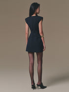 Blue Collar Stripped Dress