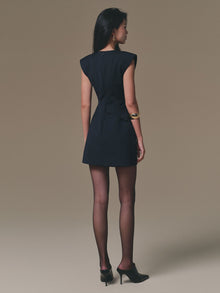 Blue Collar Stripped Dress