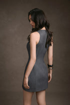 Lace Peek Mini Dress