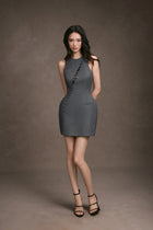 Lace Peek Mini Dress