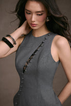 Lace Peek Mini Dress