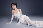 Keira Tong Bouquet Corset Lace Dress