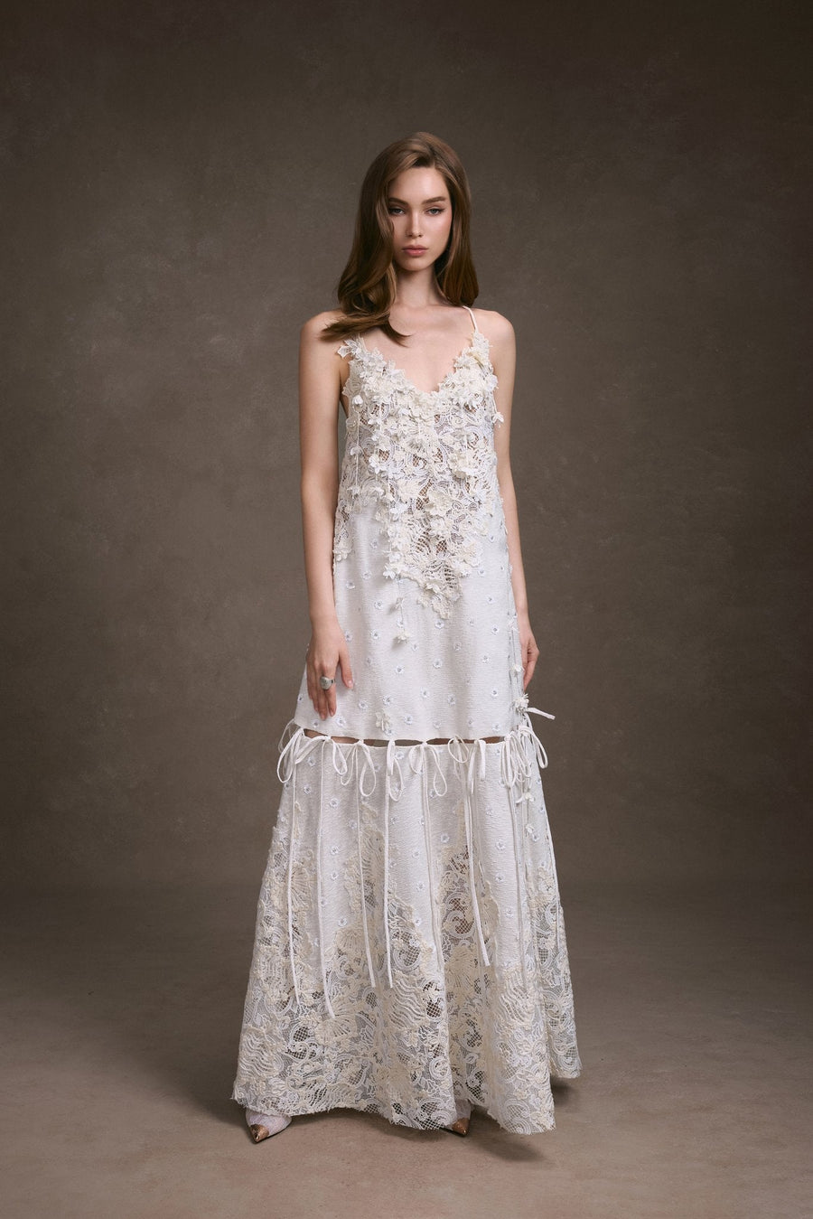 Keira Tong Floral Vine Dress