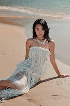 Fringe Lace Corset Dress