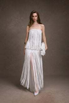 Fringe Lace Corset Dress