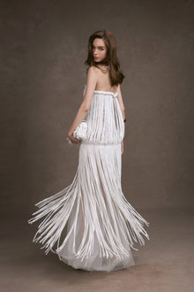 Fringe Lace Corset Dress