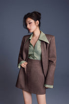 Keira Tong Tailored Cinched Shirt