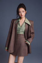 Keira Tong Tailored Cinched Shirt