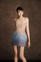 Blue Shading Dress