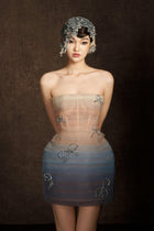Blue Shading Dress