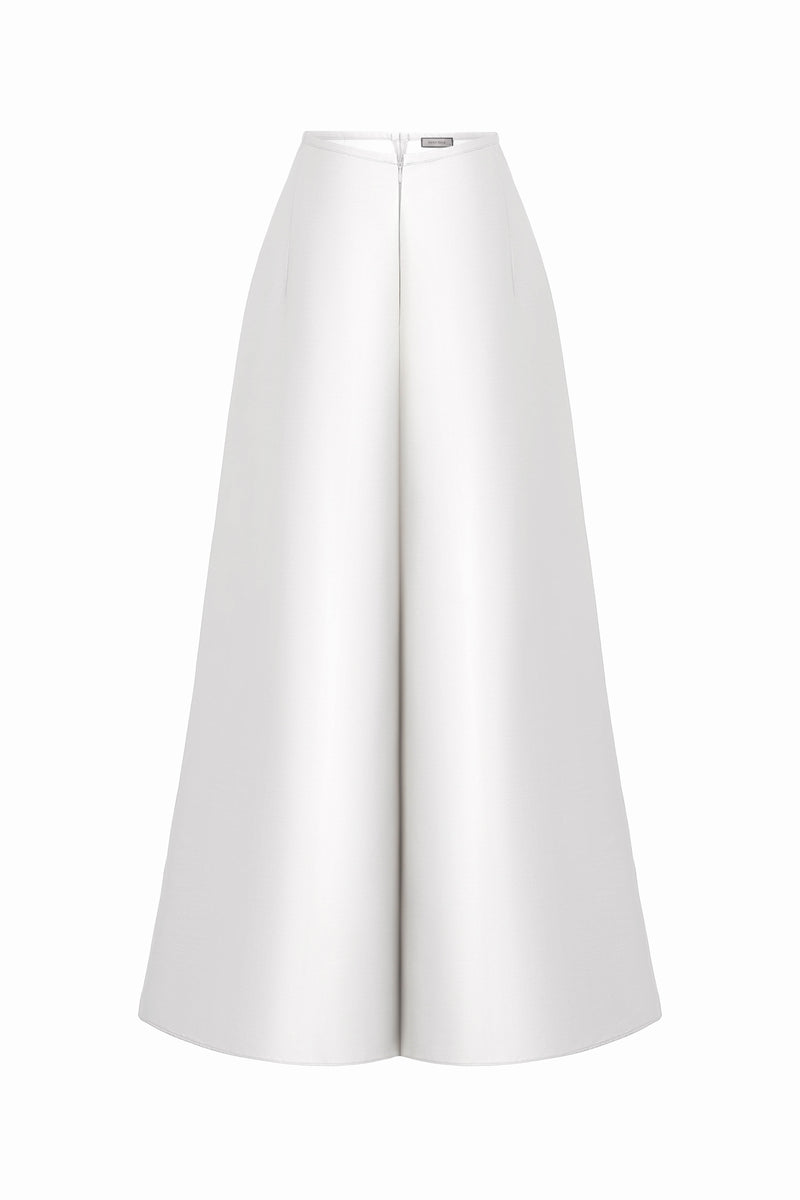 Keira Tong White Ao Dai Pants