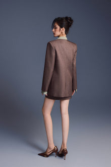 Keira Tong Minimal Fitted Blazer