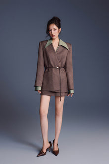 Keira Tong Minimal Fitted Skirt