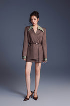 Keira Tong Minimal Fitted Blazer