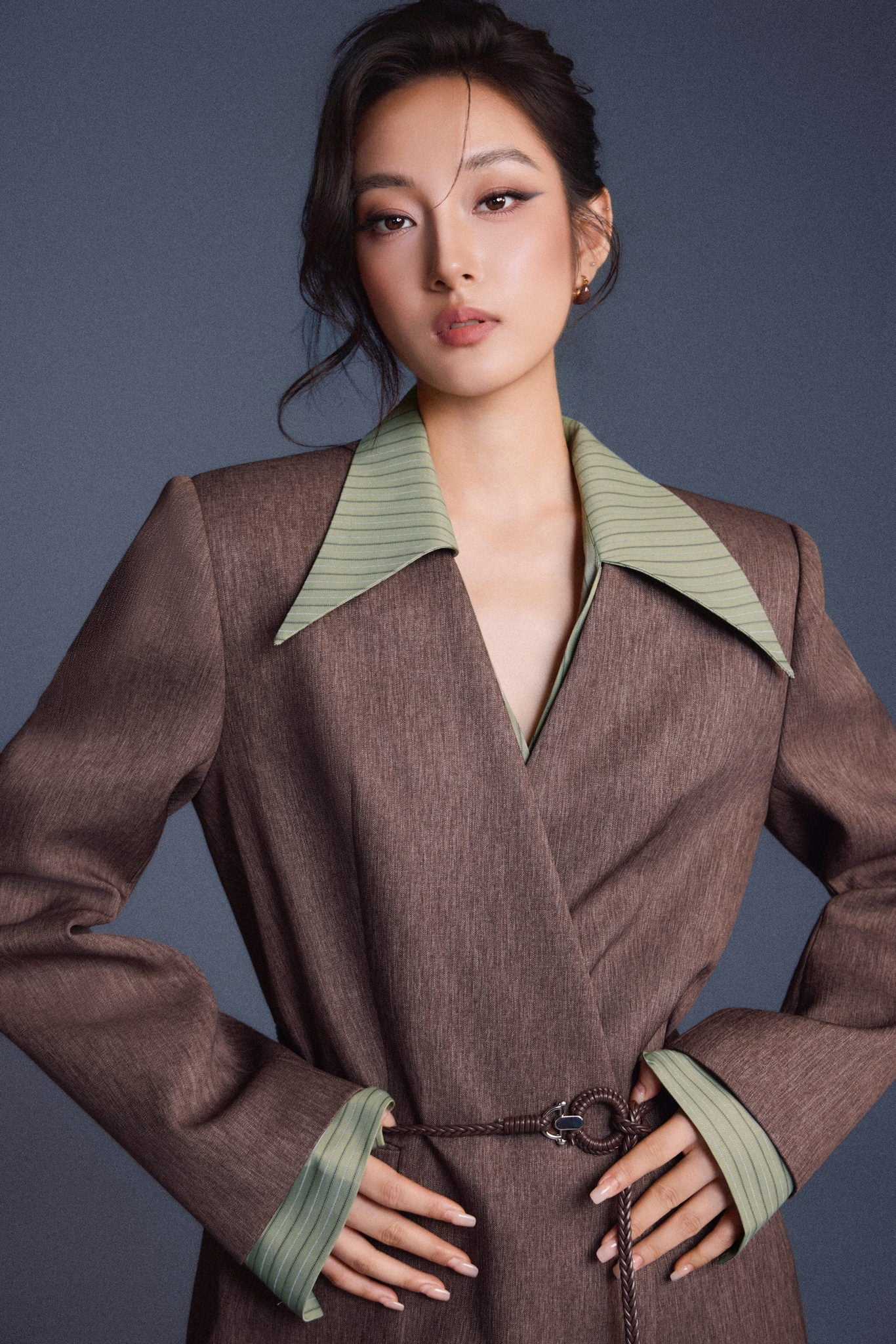 Keira Tong Minimal Fitted Skirt