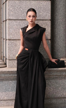 Diagonal Peplum Top