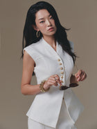 White Wide Leg Pant