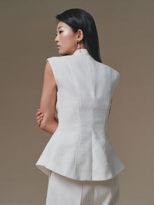 White Wide Leg Pant