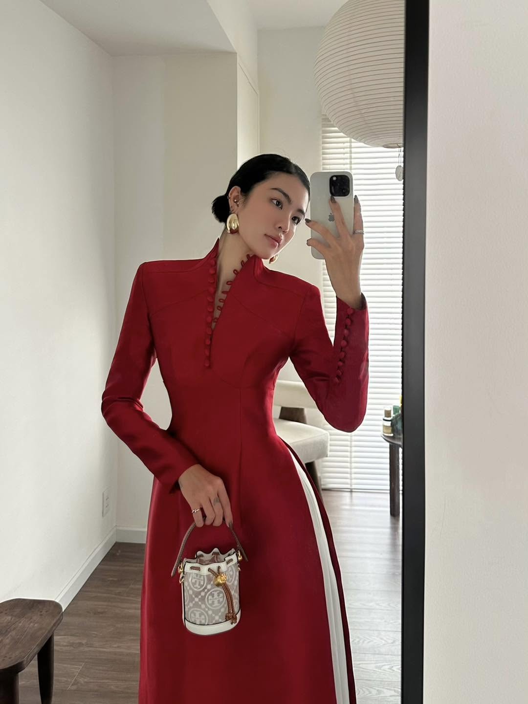 Ao Dai " Nghiên"