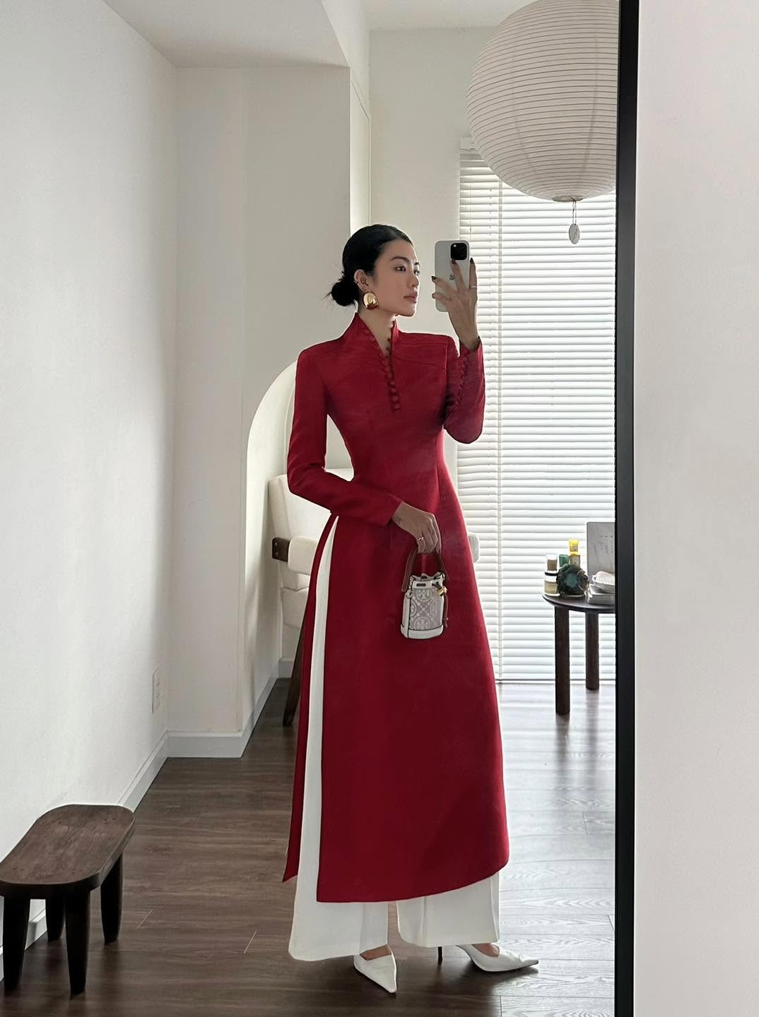 Ao Dai " Nghiên"