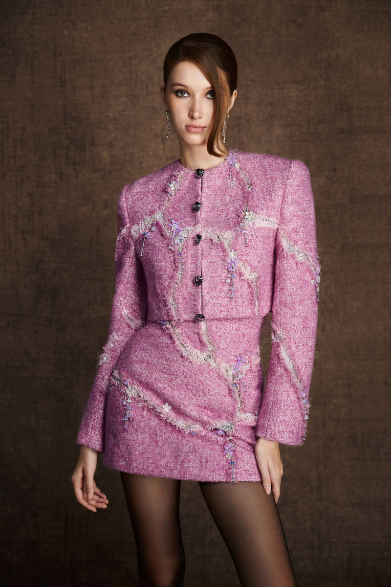 Pink Rifted Skirt