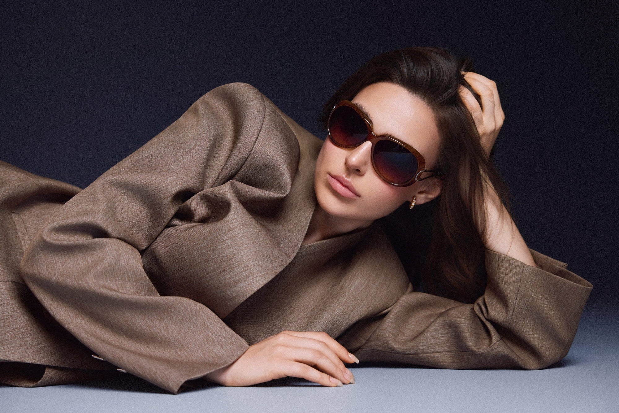 Keira Tong Minimal Wide-leg Pants