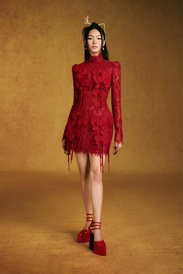 "Chu Sa" Mini Gown