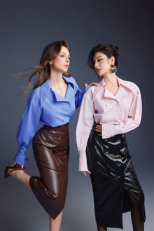 Keira Tong Blue Tailored Shirt