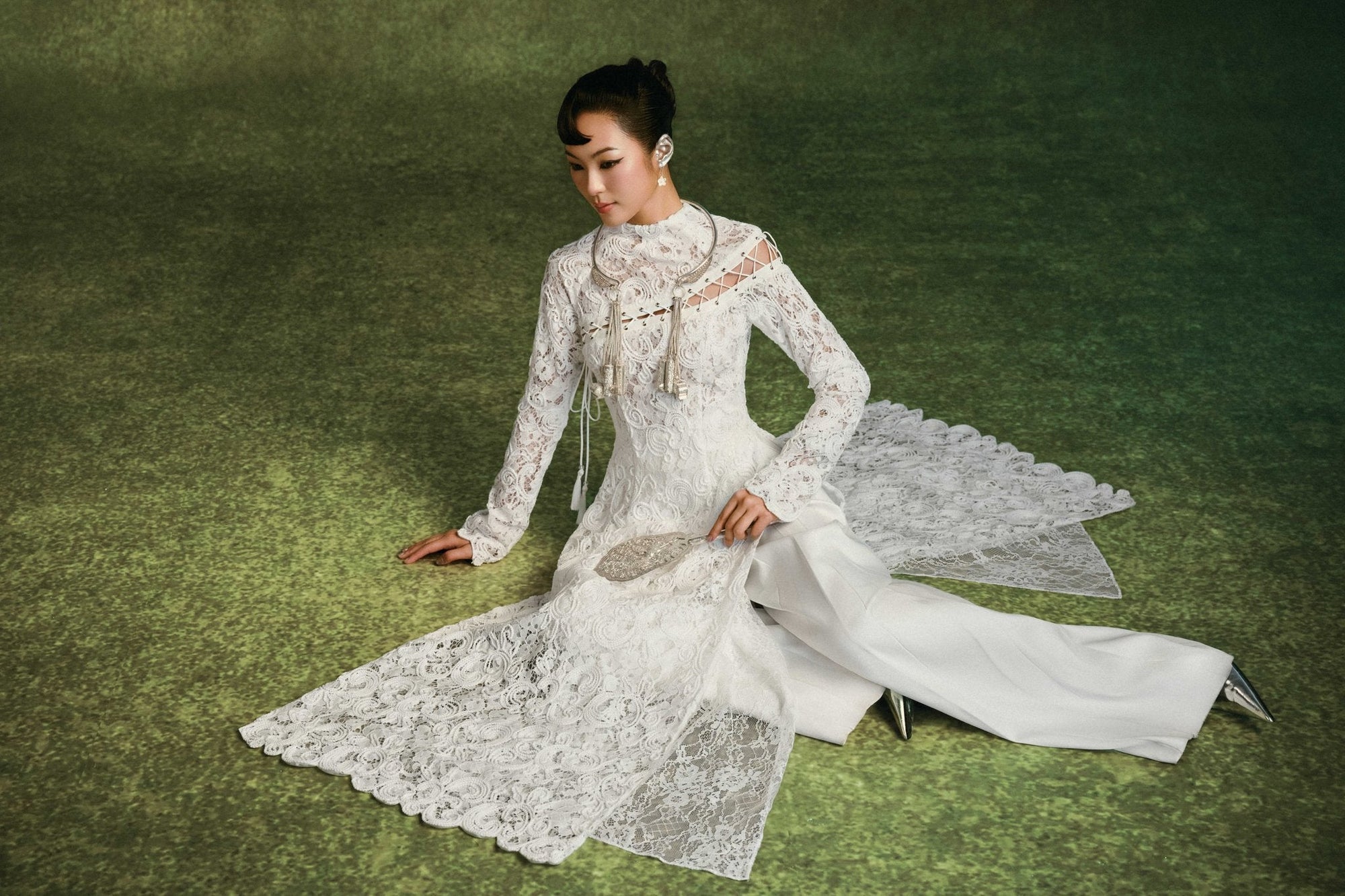 Ao Dai Linen Pants