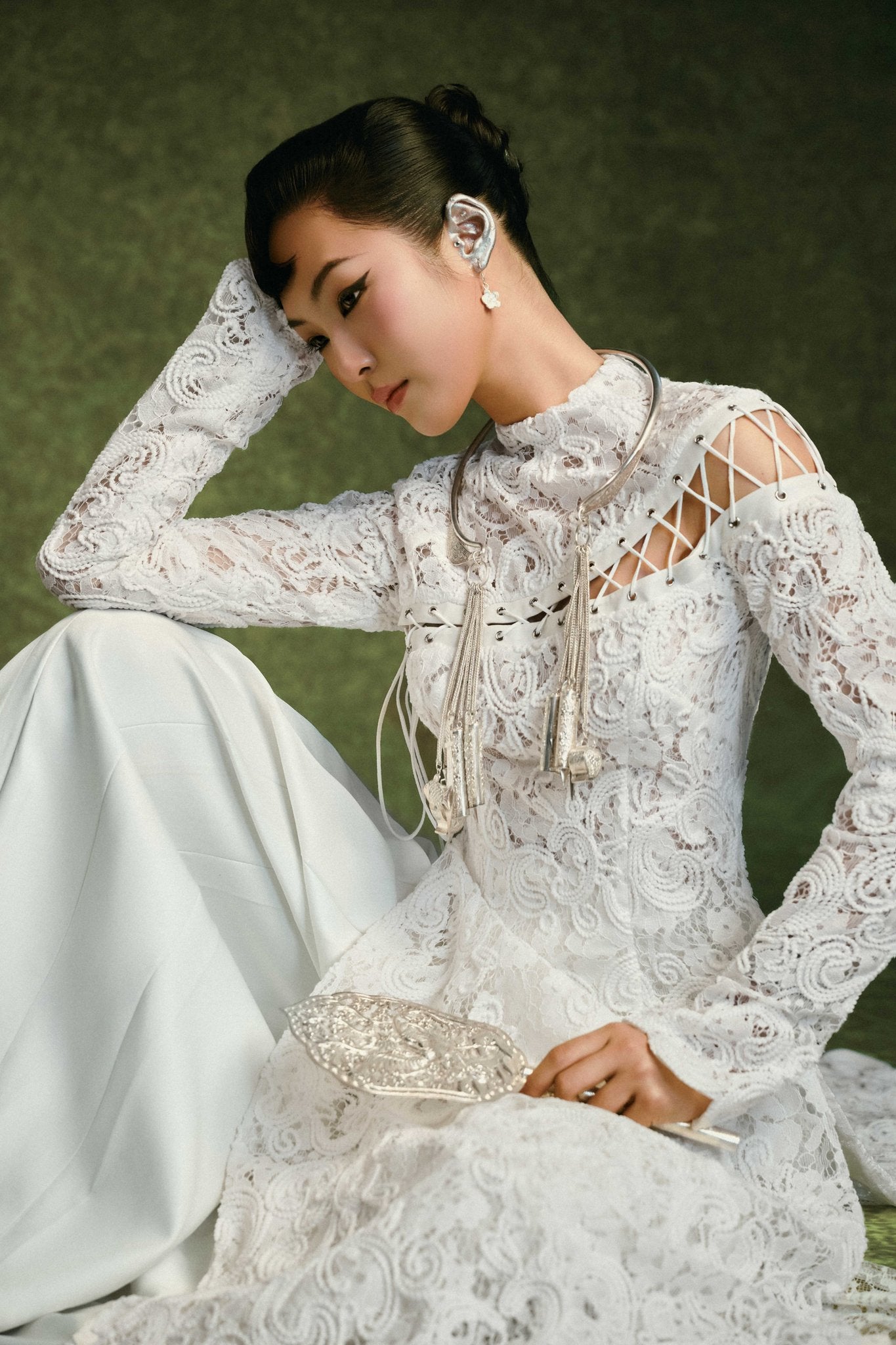 Ao Dai Linen Pants