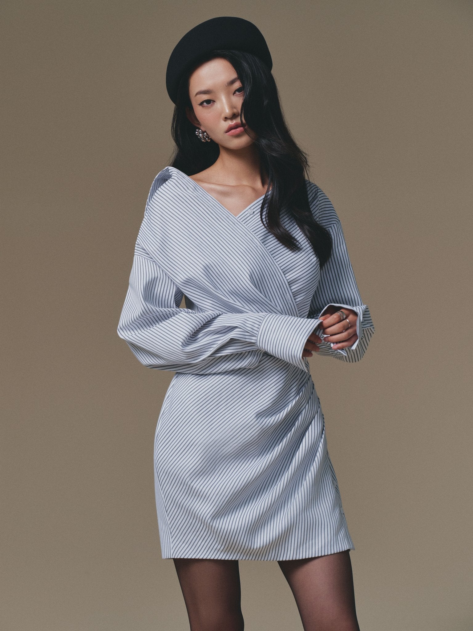 Stripe Sailing Mini Dress