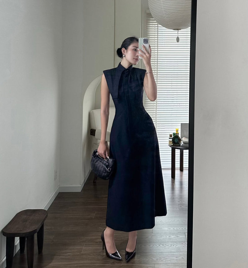 Keira Tong Button Front Dress