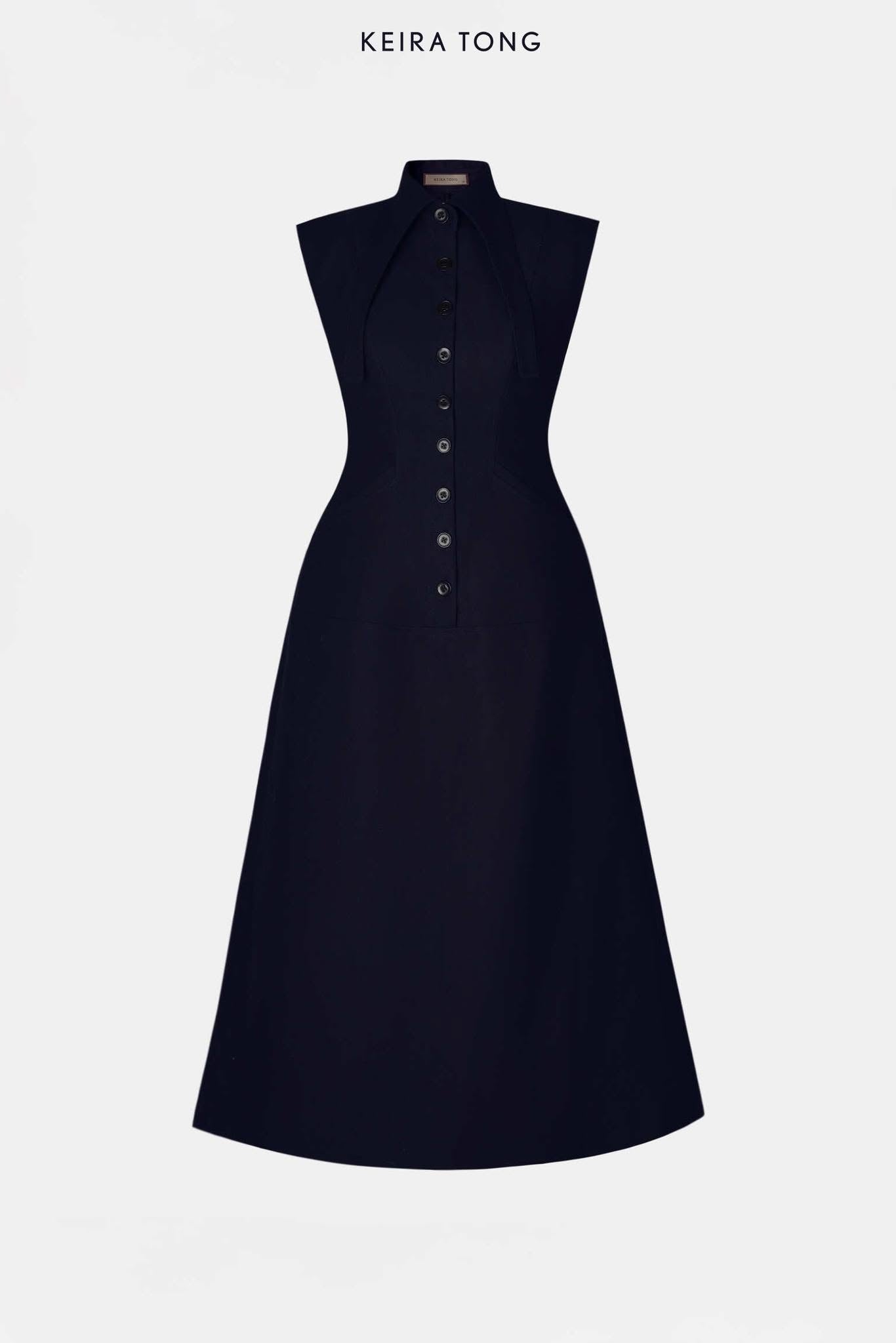 Button Front Dress
