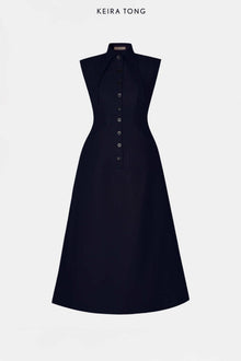 Button Front Dress