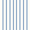 White - Stripe Blue