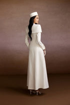 Cape Longsleeves Dress